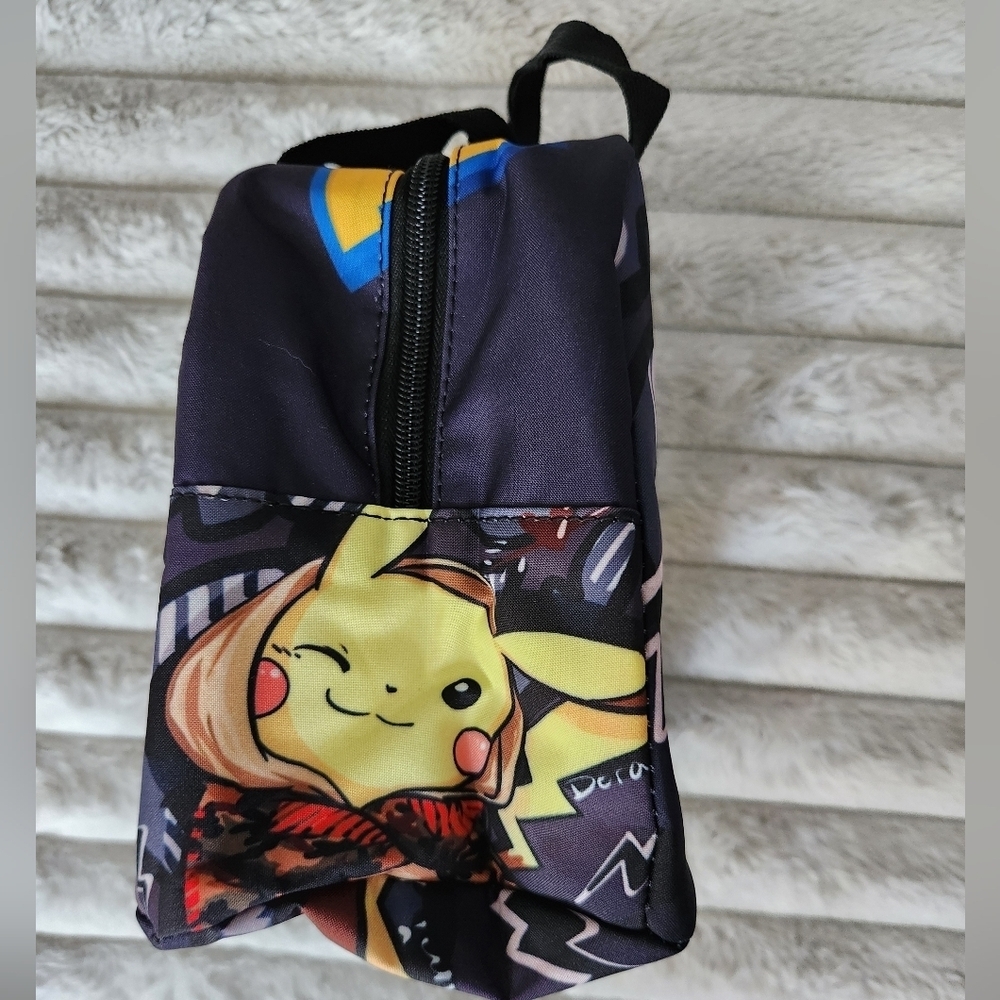Pikachu Graphic Lunchbox Pokemon Kids Lunchbag - Picture 7 of 8